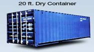 20 ft. Dry Container