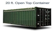 20 ft. Open Top Container